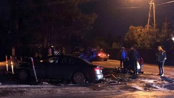 Zderzenie osobówek na obrzeżach Piotrkowa