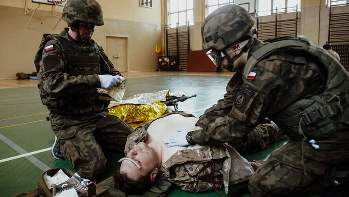 Łódzcy Terotorialsi szkolą się do walki z koronawirusem