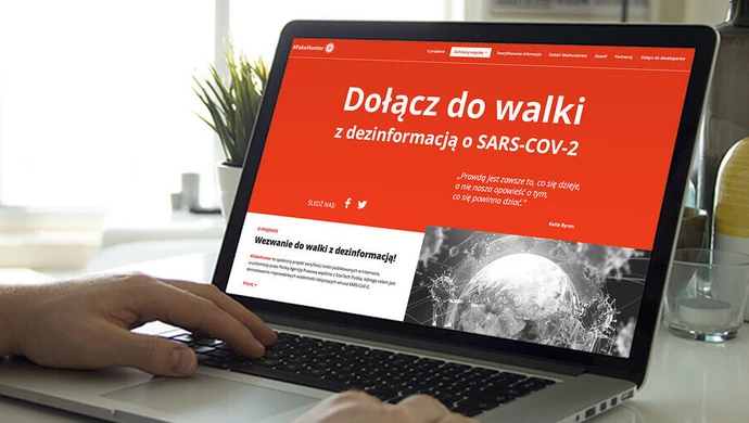 Startuje #FakeHunter &#8211; system do walki z infodemią