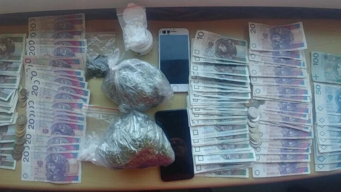 Dilerzy zatrzymani przez policję