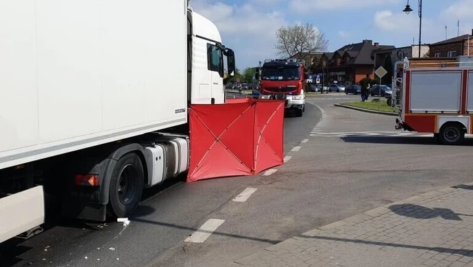 Śmierć na przejściu dla pieszych w Rozprzy