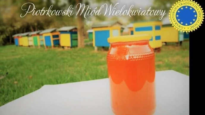 Miód wielokwiatowy produktem regionalnym ziemi piotrkowskiej