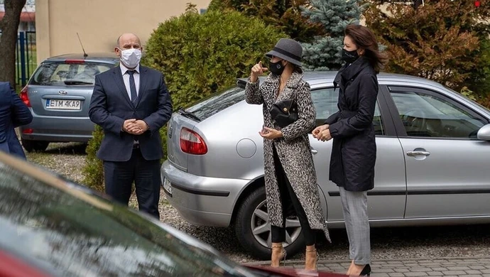 Sprzęt dla szpitala od... Justyny Steczkowskiej