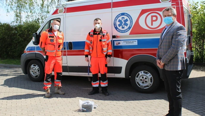 Ozonator dla ratowników medycznych z Grabicy