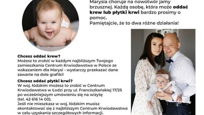 #WolbórzRatujeŻycie. Zbiórka krwi dla Marysi