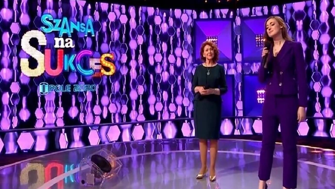 Justyna Jędrusik w finałowym odcinku "Szansy na sukces"