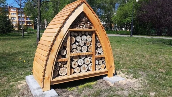 Hotele dla owadów mają pierwszych lokatorów