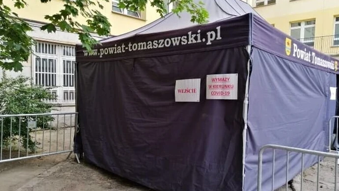 Od wtorku pacjenci mogą się zgłaszać do nowego punktu pobrań wymazów