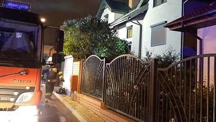 Pożar budynku mieszkalnego w Piotrkowie