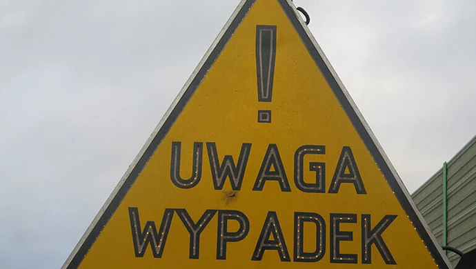 Dwie osoby ranne w wypadku na A1