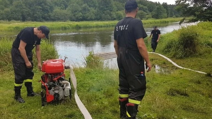 Gdyby doszło do pożaru... Strażacy i leśnicy skontrolowali punkty czerpania wody