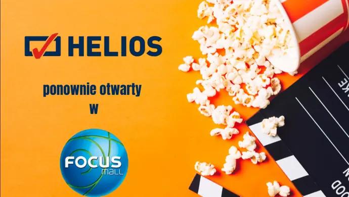 3…2…1… Akcja! Kino Helios znów otwarte!