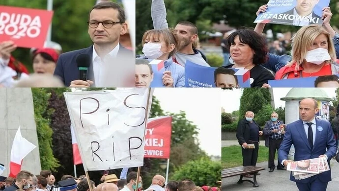 Morawiecki i Budka z wizytą w Piotrkowie