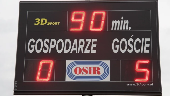 Wysoka porażka Polonii w sparingu z Lechią Tomaszów