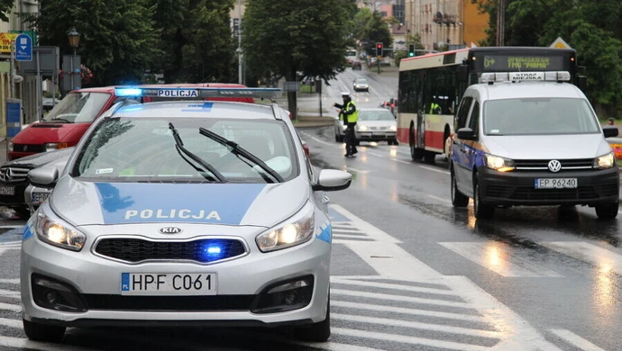 Nietrzeźwy motocyklista bez uprawnień spowodował wypadek
