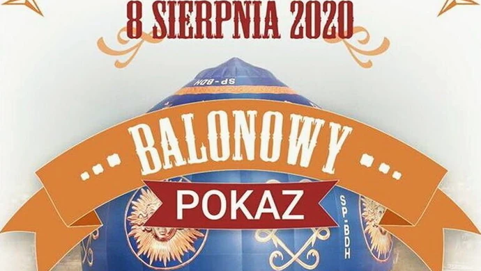 Balonowy pokaz przy mediatece