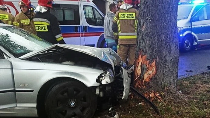 Jedna osoba ranna w wypadku