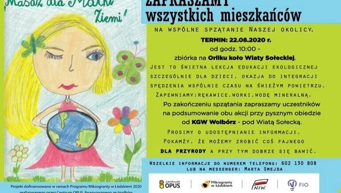 Drugi masaż dla Matki Ziemi w Wolborzu. Już w sobotę!