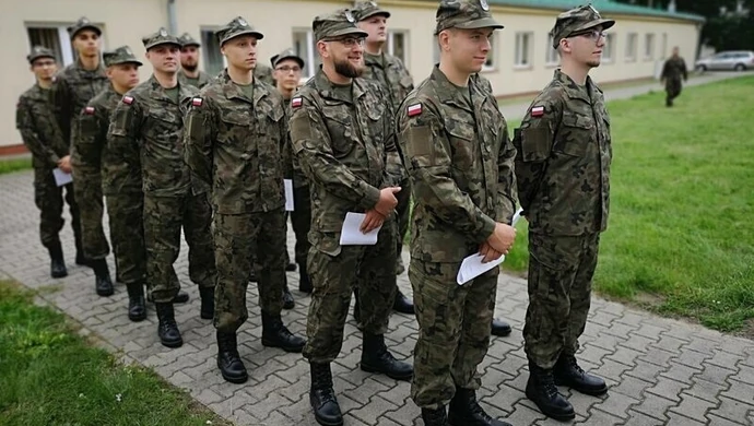 Szkolenie łódzkich Terytorialsów