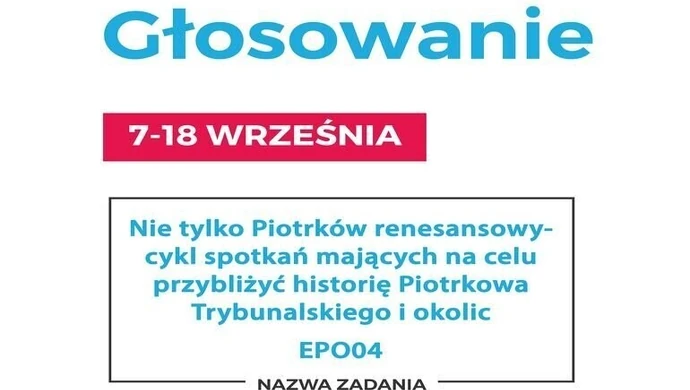Łódzkie na plus. Poznaj jeden z piotrkowskich projektów