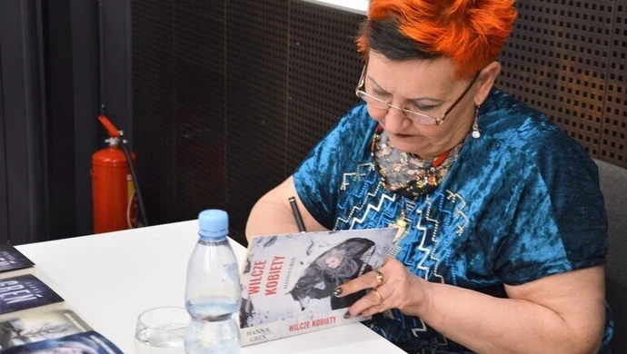 Hanna Greń odwiedziła Mediatekę 800-lecia