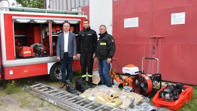 OSP w Tychowie z nowym sprzętem