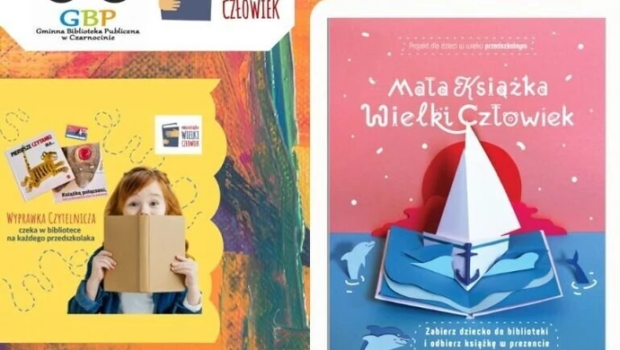 Gmina Czarnocin: Mała książka – wielki człowiek, czyli wyprawki dla najmłodszych czytelników
