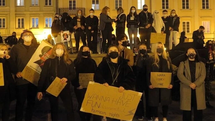 Kolejny protest w Piotrkowie. Tłumy na ulicach miasta