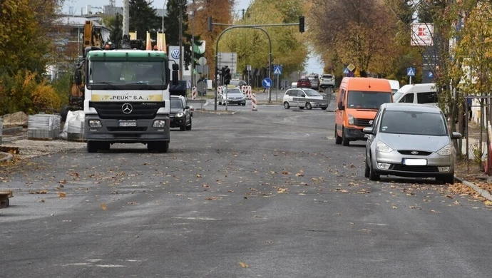 Wojska Polskiego - trwają prace wykończeniowe