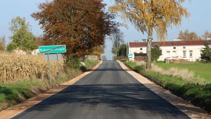 Gmina Wola Krzysztoporska: Droga Rokszyce &#8211; Oprzężów gotowa