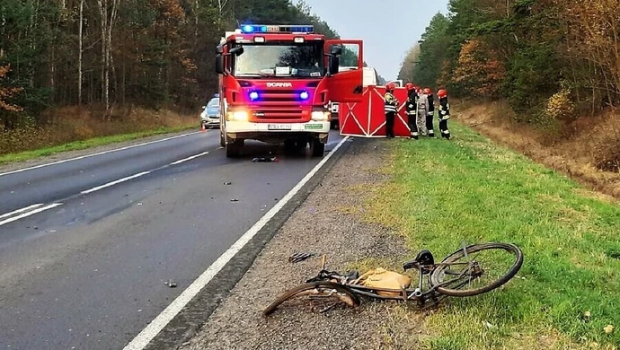 Śmiertelny wypadek na DK nr 91