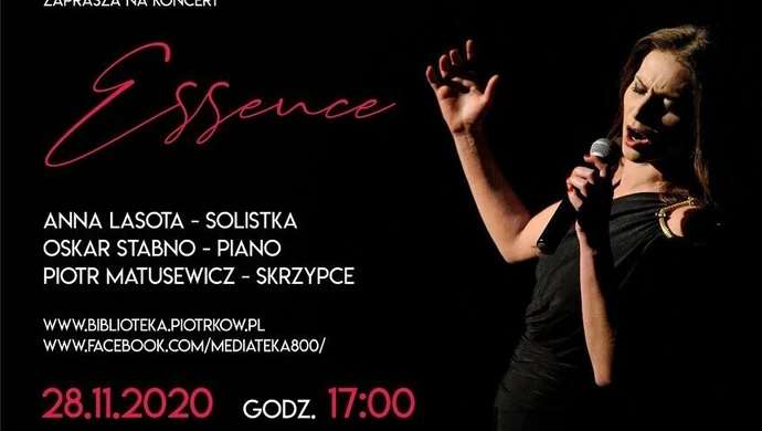Biblioteka zaprasza na koncert on-line