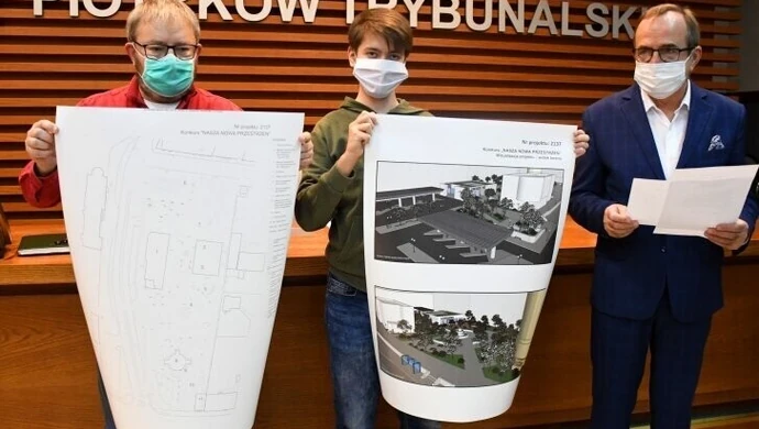 Młodzi piotrkowianie chcą więcej zieleni wokół wieży ciśnień