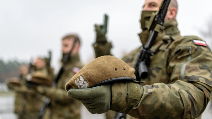 Przysięga łódzkich terytorialsów