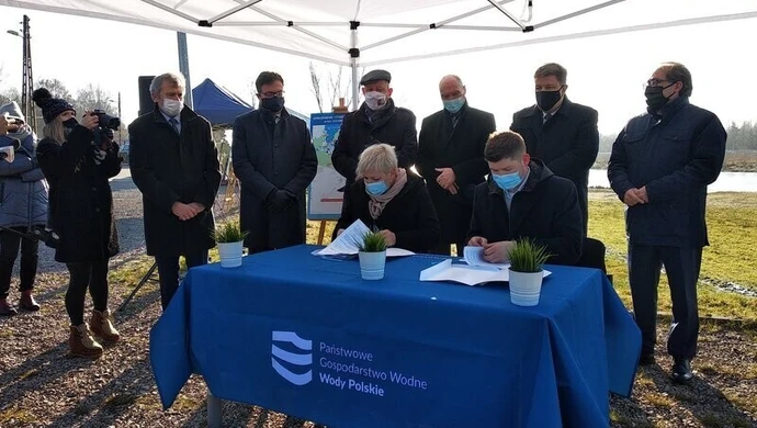 Podpisano umowę ws. udrożnienia Pilicy w Sulejowie