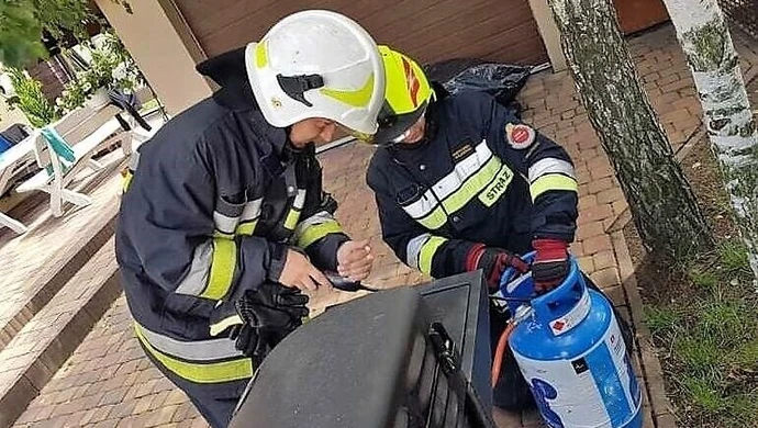 Strażacy pokażą, jak obchodzić się z butlą gazową