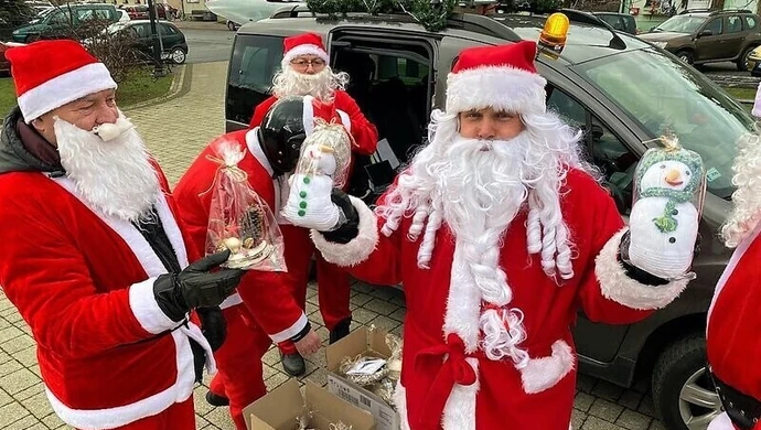 Wolborscy Mikołaje odwiedzili dzieci z regionu