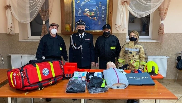 Nowy sprzęt dla OSP Skotniki