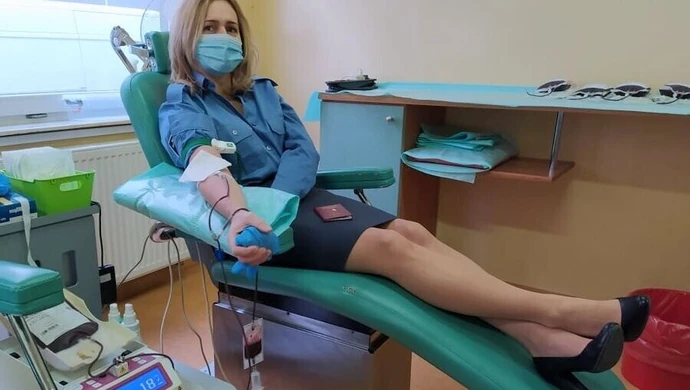 Służba Więzienna oddaje krew (galeria)