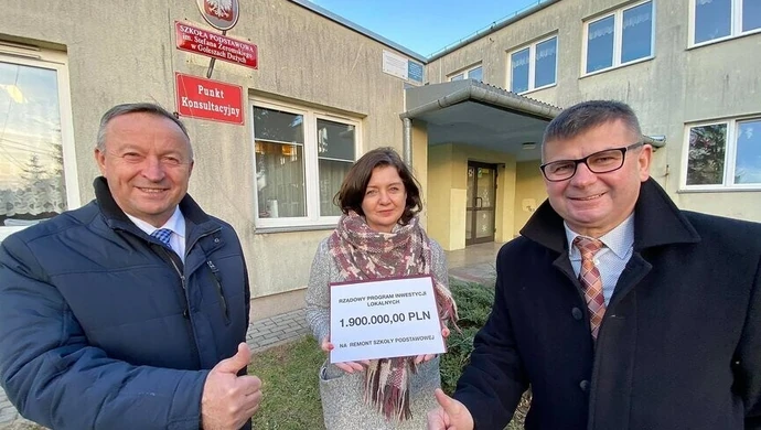 Prawie 2 mln zł na remont szkoły w gminie Wolbórz