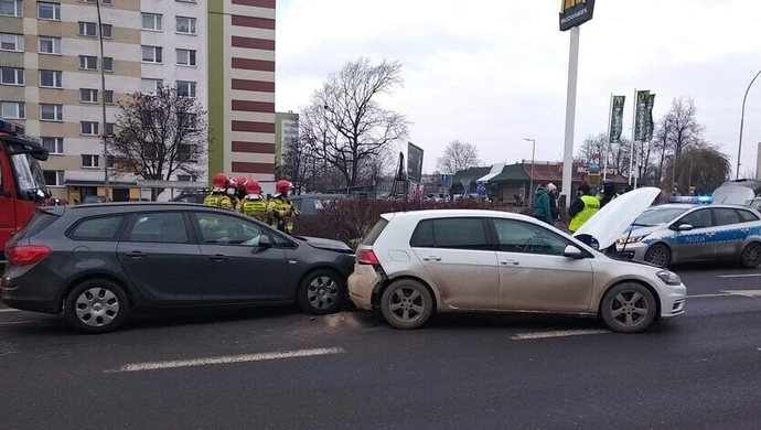 Kolejna kolizja w Piotrkowie. Sprawca po użyciu alkoholu