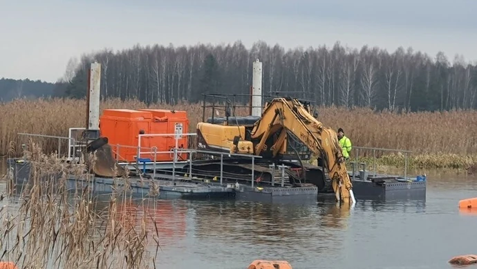 Prace przy pogłębianiu Pilicy nie zwalniają