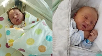 Zosia i Kacper to pierwsi mieszkańcy Wolborza urodzeni w 2020 r.