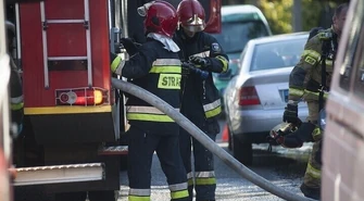 Mężczyzna zginął w pożarze garażu