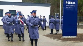 Nowy posterunek policji w Rozprzy oficjalnie otwarty