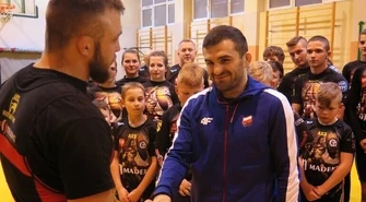 AKS przywitał mistrza Europy