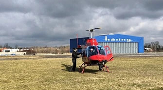 Kontrolują ciężarówki z powietrza