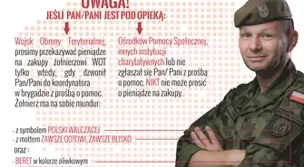 UWAGA - oszuści próbowali wyłudzić pieniądze &#8222;na żołnierza WOT&#8221;.