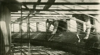 Budowa wieży ciśnień &#8211; archiwalne zdjęcia