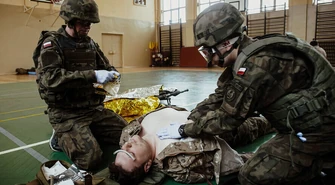 Łódzcy Terotorialsi szkolą się do walki z koronawirusem